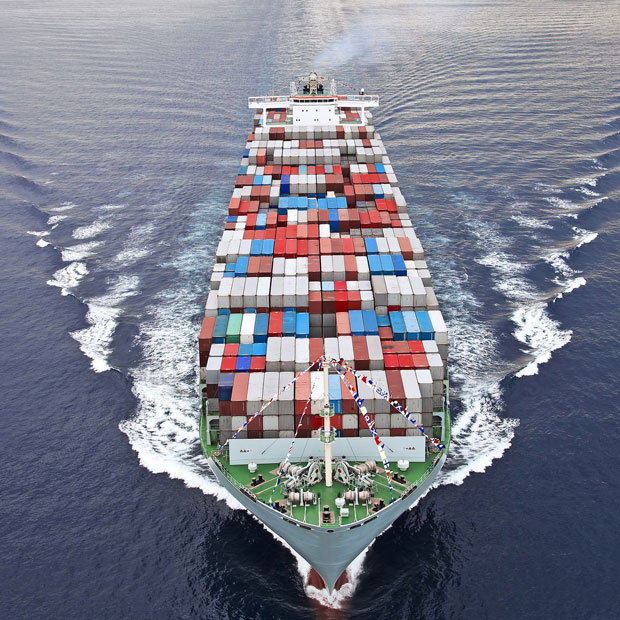 ザンビアのルサカへの船便